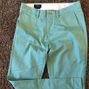 Ralph Lauren Polo Green Dress chino pants